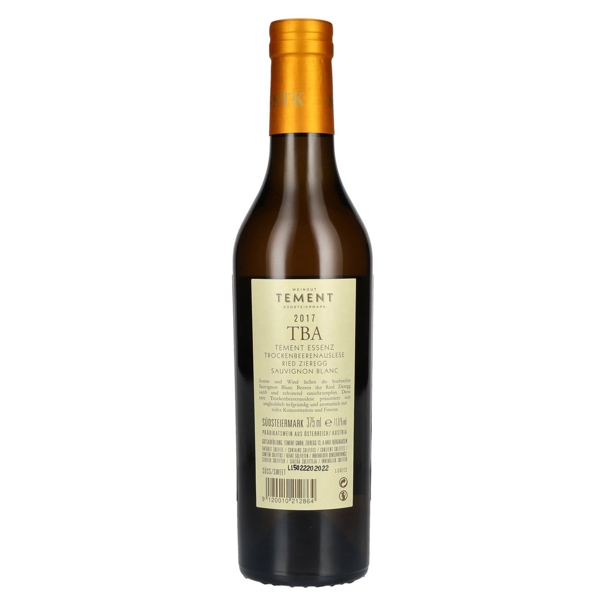 Tement Sauvignon Blanc Trockenbeerenauslese Zieregg 2017 11% Vol. 0.375l