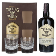 Teeling Whiskey SMALL BATCH Irish Whiskey Rum Cask 46% Vol. 0,7l in Geschenkbox mit 2 Gläsern