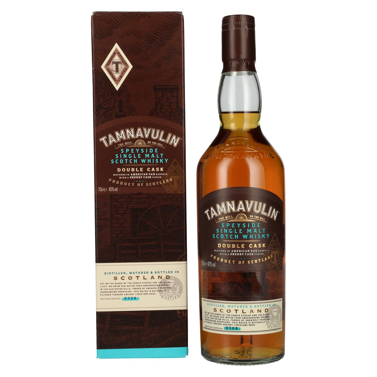 Tamnavulin DOUBLE CASK Speyside Single Malt Scotch Whisky 40% Vol. 0.7l in Gift Box