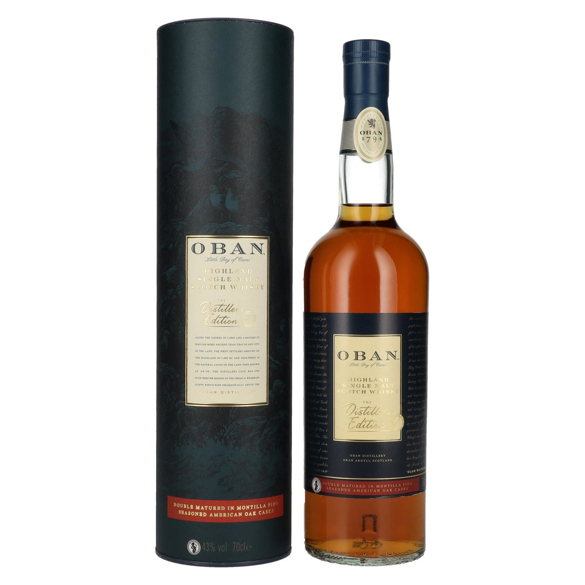 Oban The Distillers Edition Double Matured 43% Vol. 0.7l in Gift Box