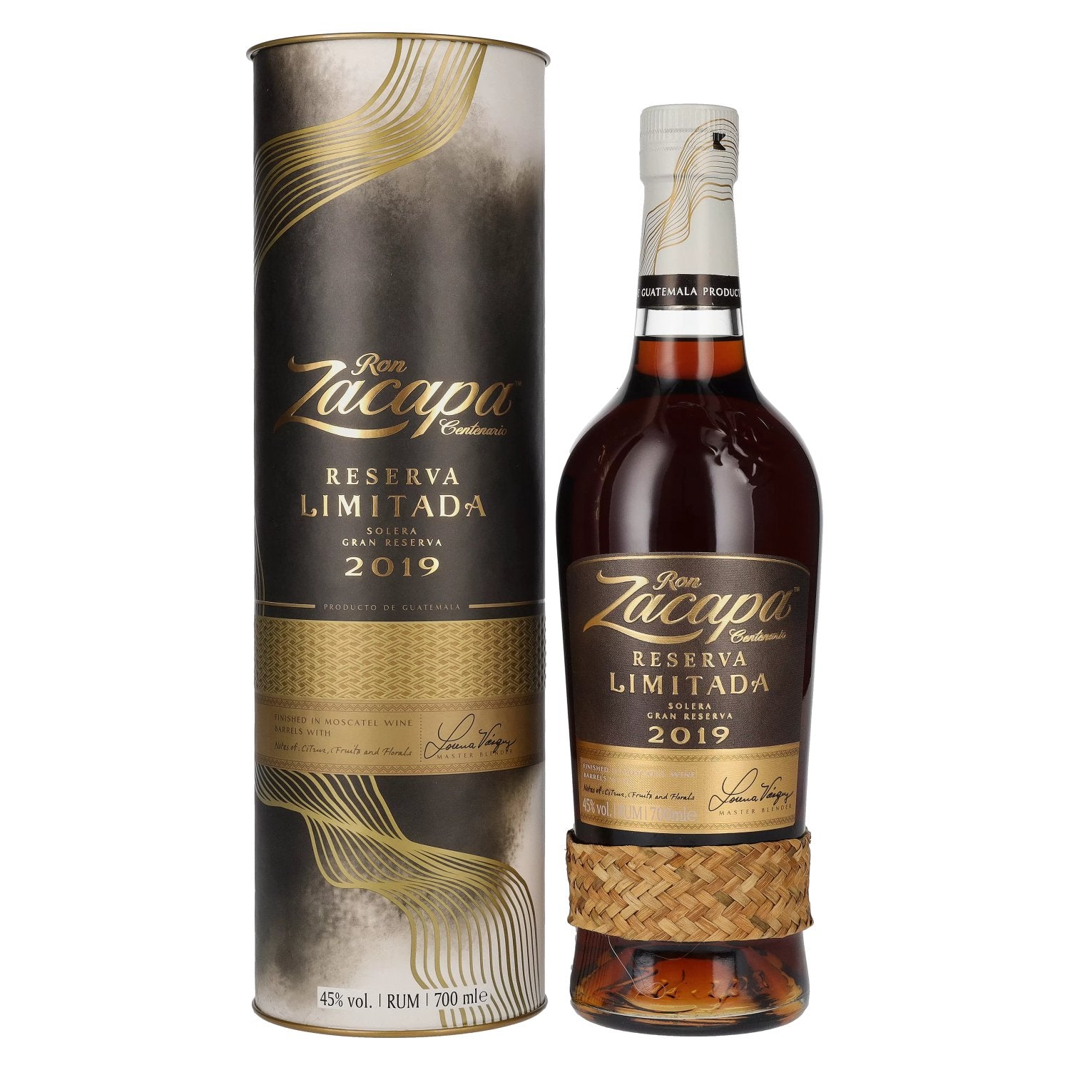 Ron Zacapa Centenario RESERVA LIMITADA Solera Gran Reserva 2019 45% Vol. 0.7l in gift box
