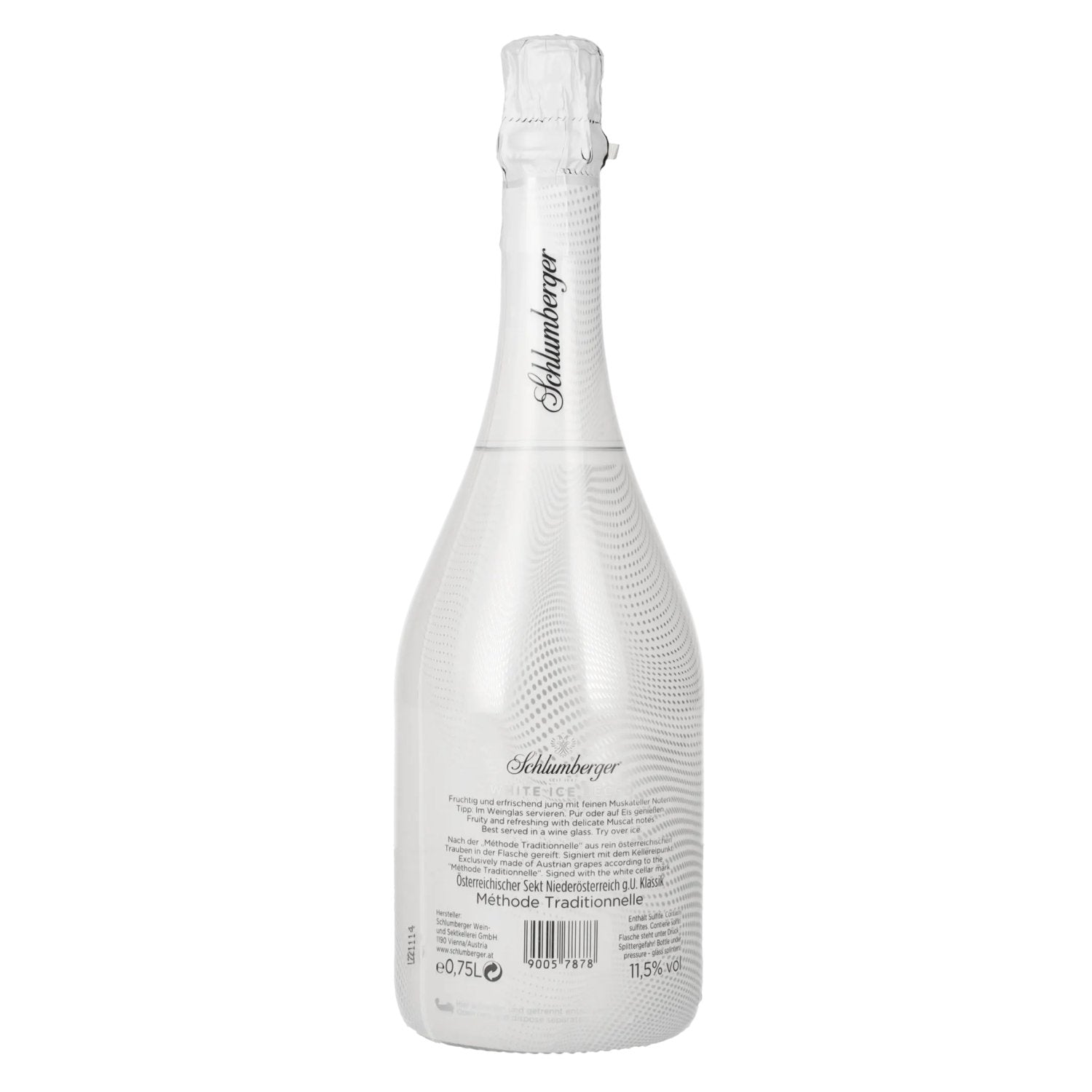 Schlumberger WHITE ICE Secco 11.5% Vol. 0.75l