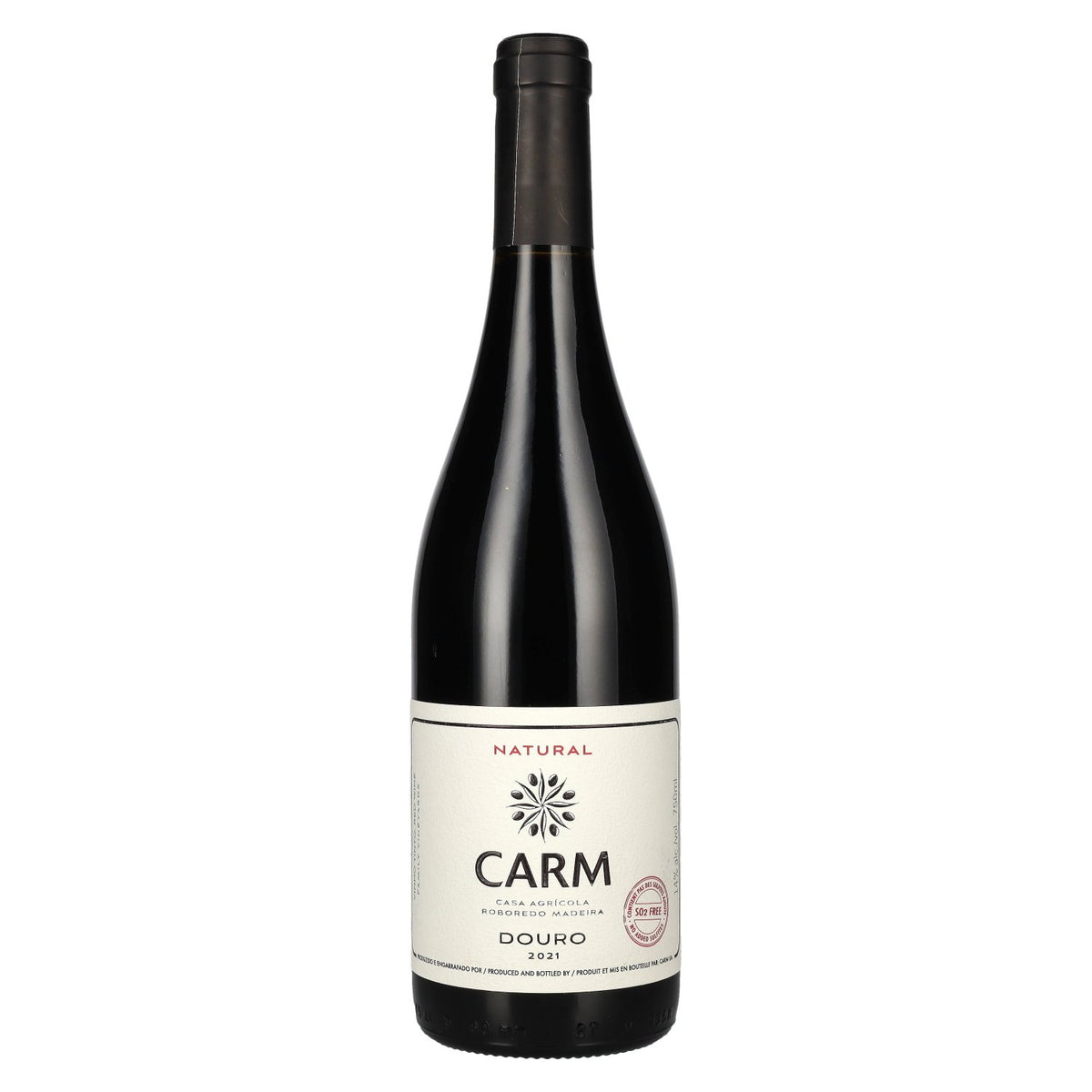 CARM Natural Touriga Nacional Biológico Red DOP Douro 2021 14% Vol. 0,75l