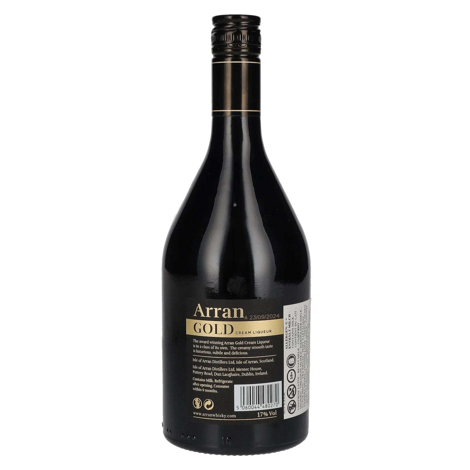 Arran Gold Cream Liqueur 17% Vol. 0,7l