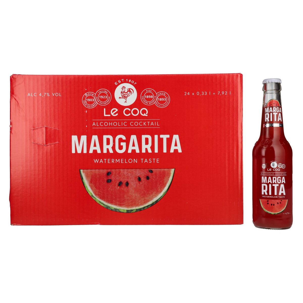 Le Coq MARGARITA 4.7% ABV 24 x 0.33 l
