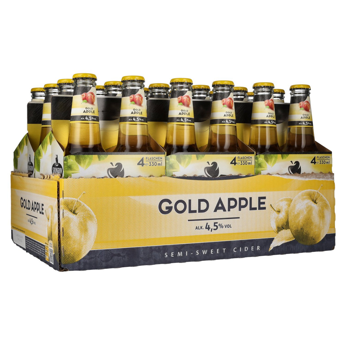 Strongbow Cider Gold Apple 4.5% Vol. 6x4x0.33l
