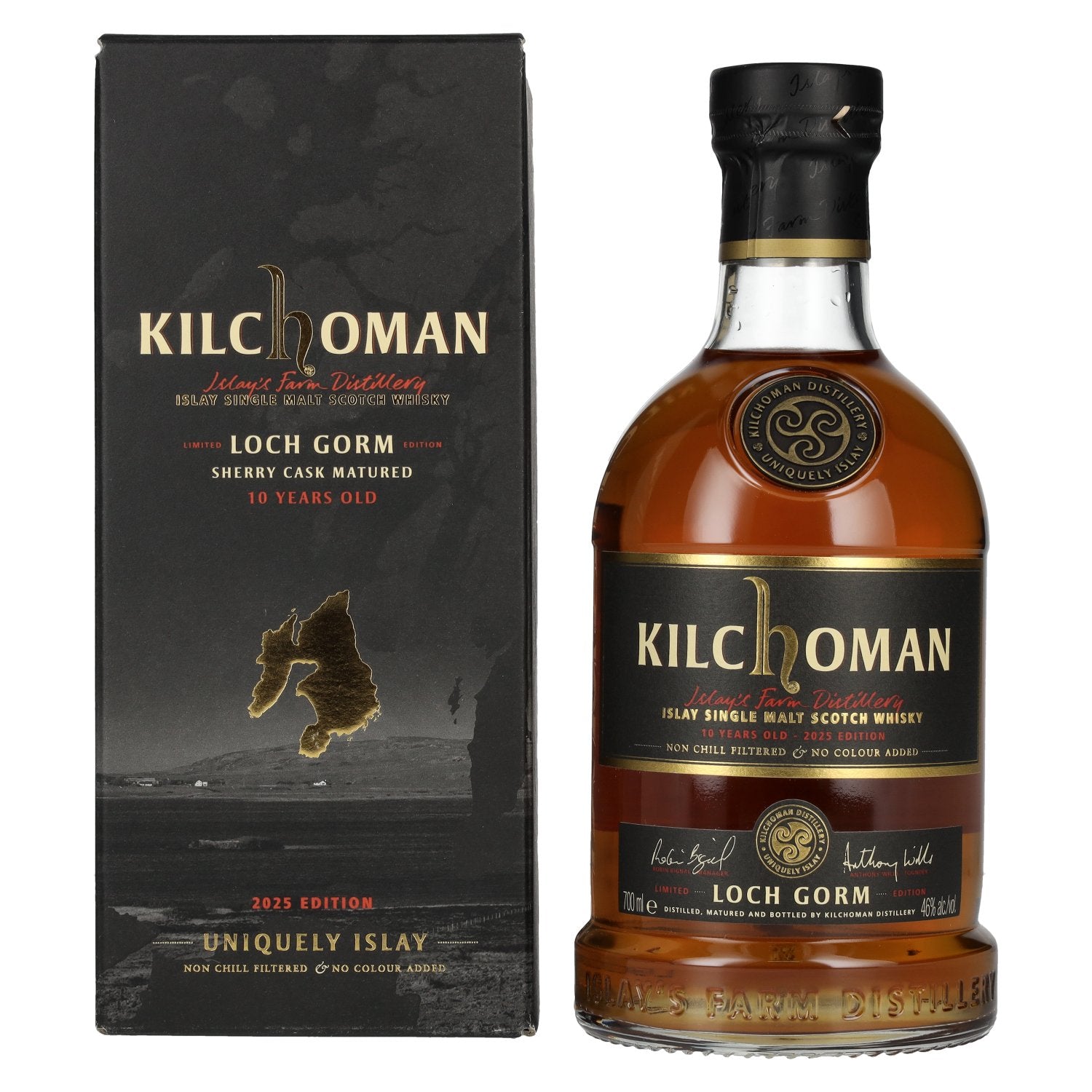 Kilchoman 10 Years Old LOCH GORM Limited Edition 2025 46% Vol. 0.7l in Gift Box