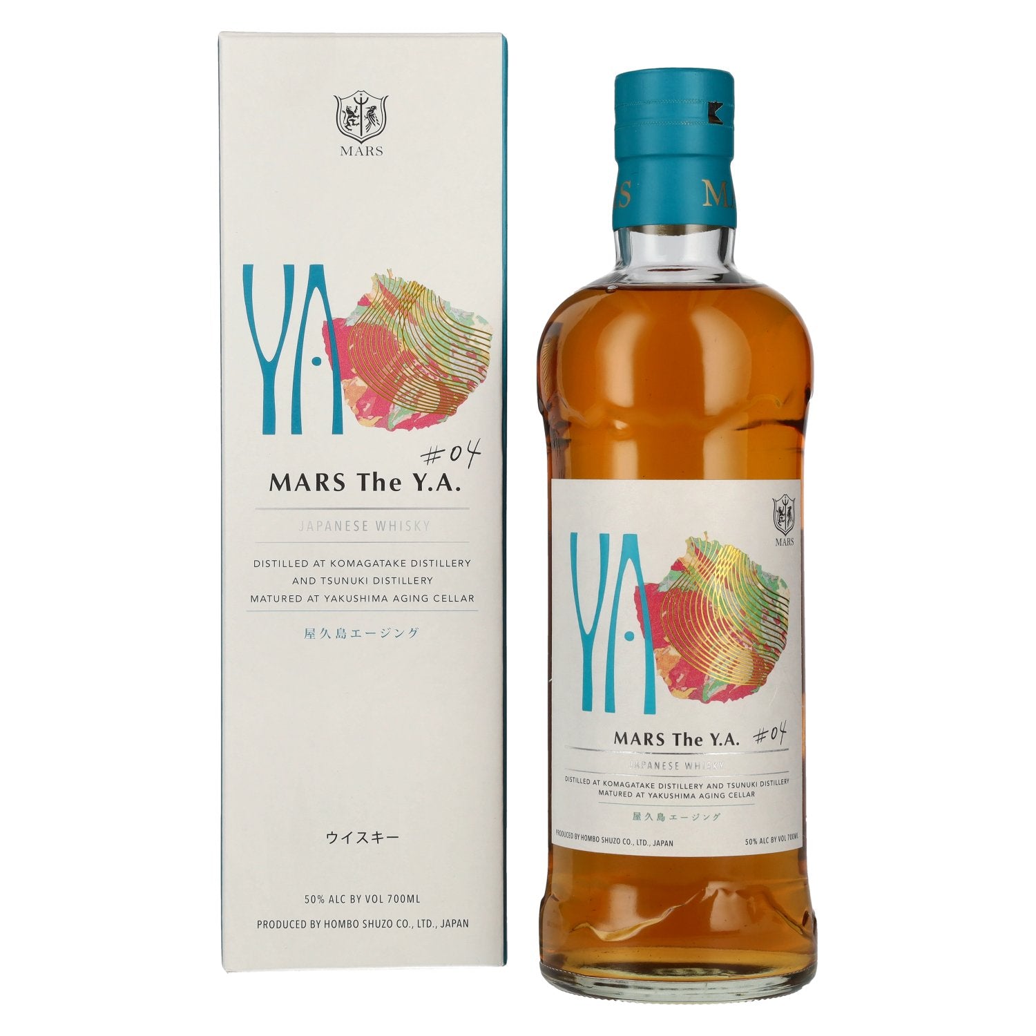 Mars The Y.A. Blended Malt Japanese Whisky # 04 50% Vol. 0,7l in Geschenkbox