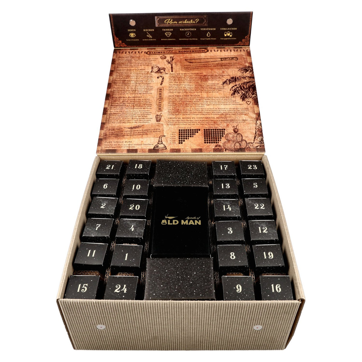 OH HOLY Rum Advent Calendar 2026 44.8% vol. 24 x 0.02 l
