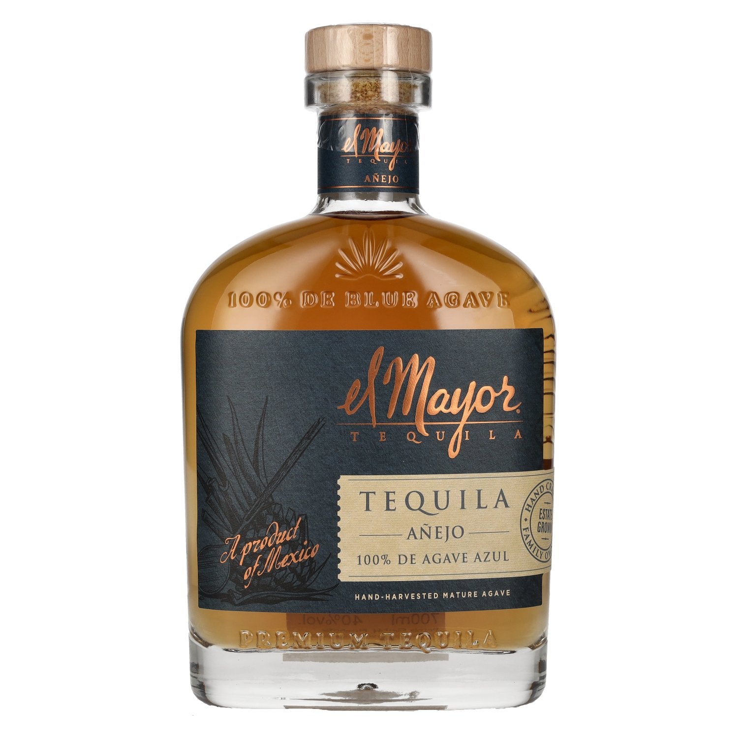 El Mayor Añejo Tequila 100% Agave 40% Vol. 0.7l