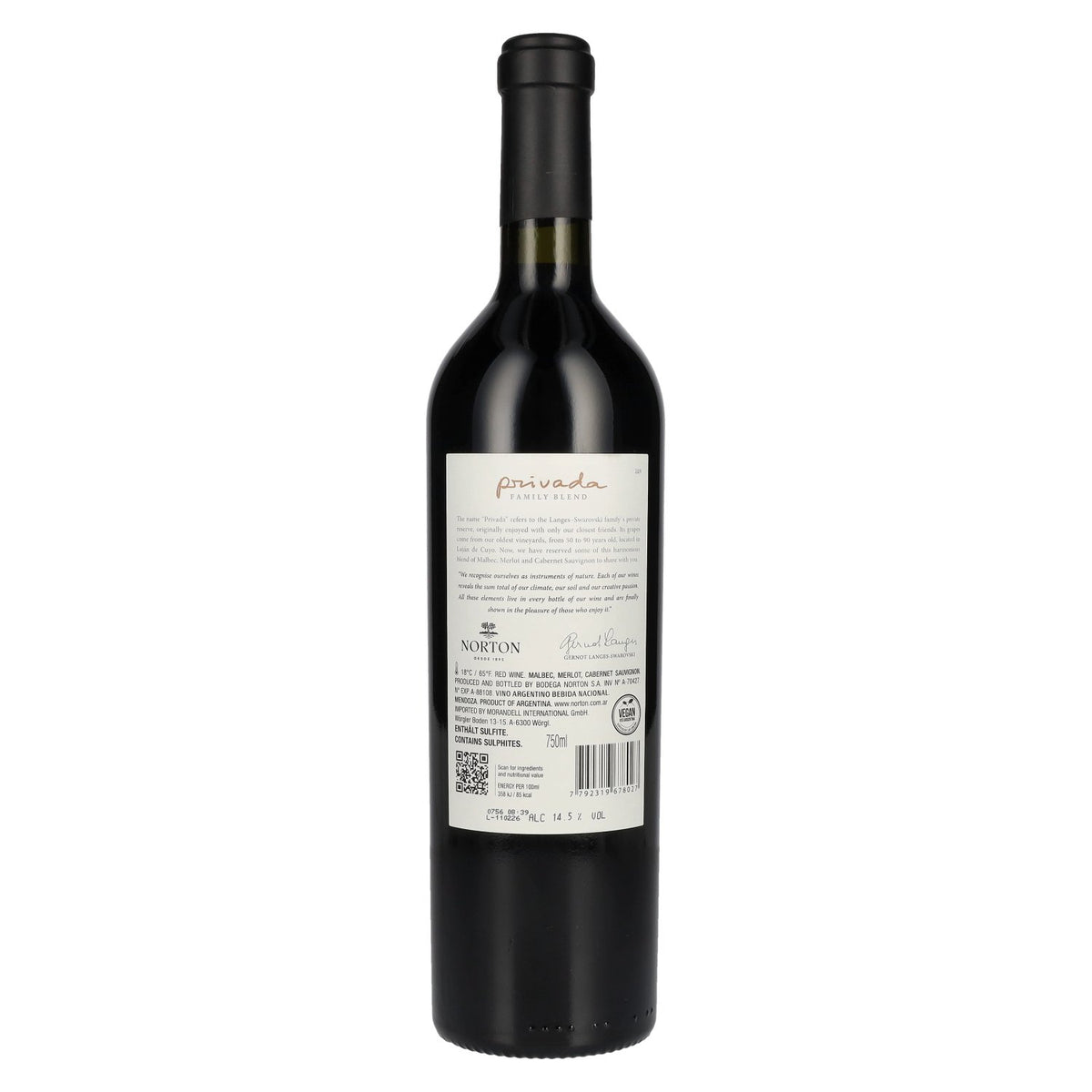 Bodega Norton Privada Family Blend 2024 14,5% Vol. 0,75l