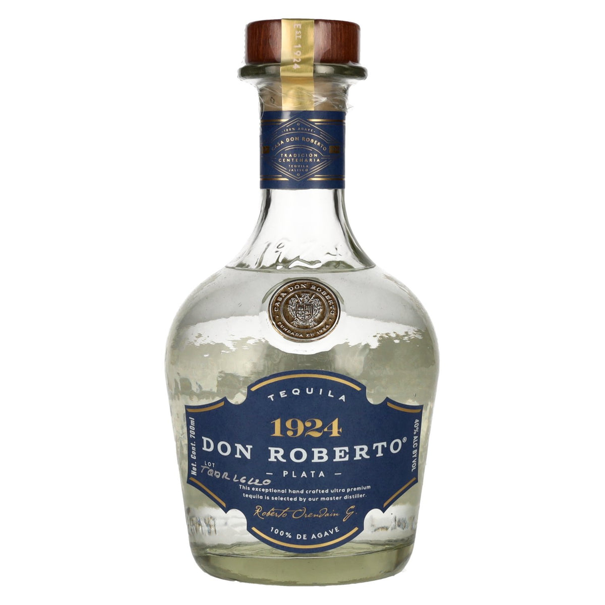 Don Roberto PLATA 100% Agave 40% Vol. 0.7l