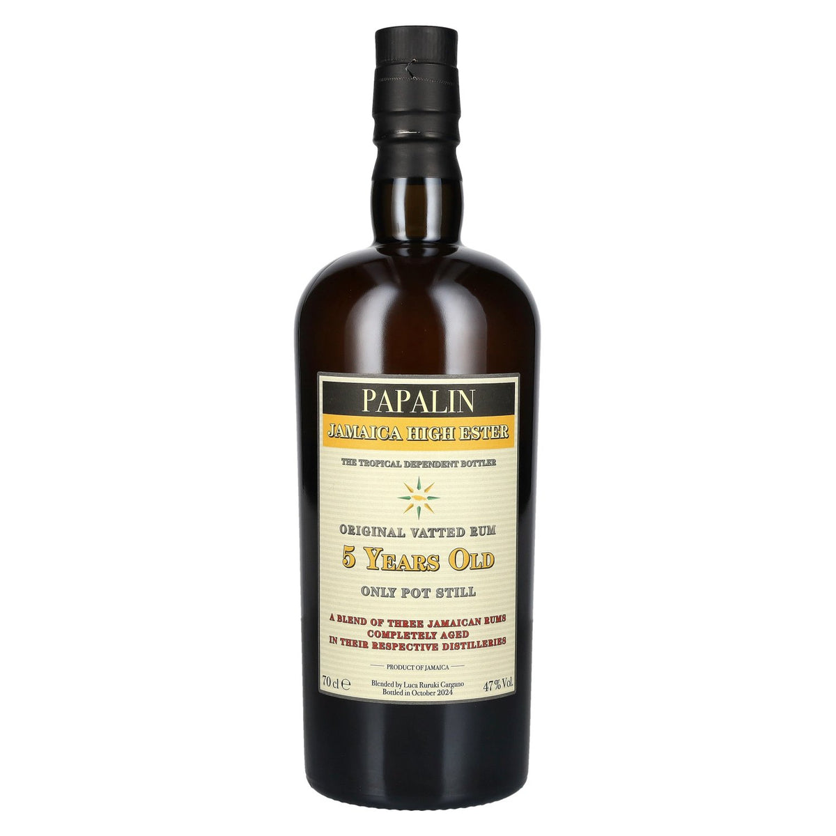 Papalin 5 Years Old Jamaica High Ester Rum 47% Vol. 0,7l