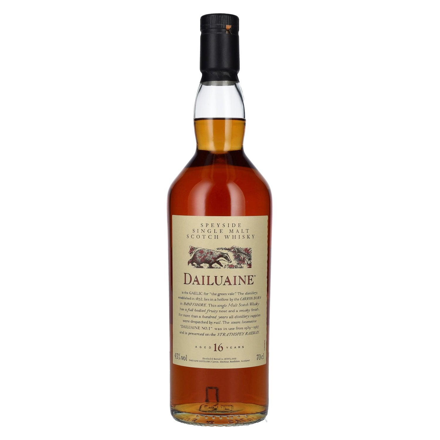 Dailuaine 16 Years Old FLORA & FAUNA Speyside Single Malt 43% Vol. 0.7l