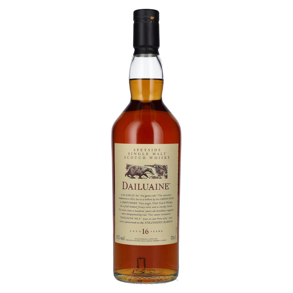 Dailuaine 16 Years Old FLORA & FAUNA Speyside Single Malt 43% Vol. 0.7l