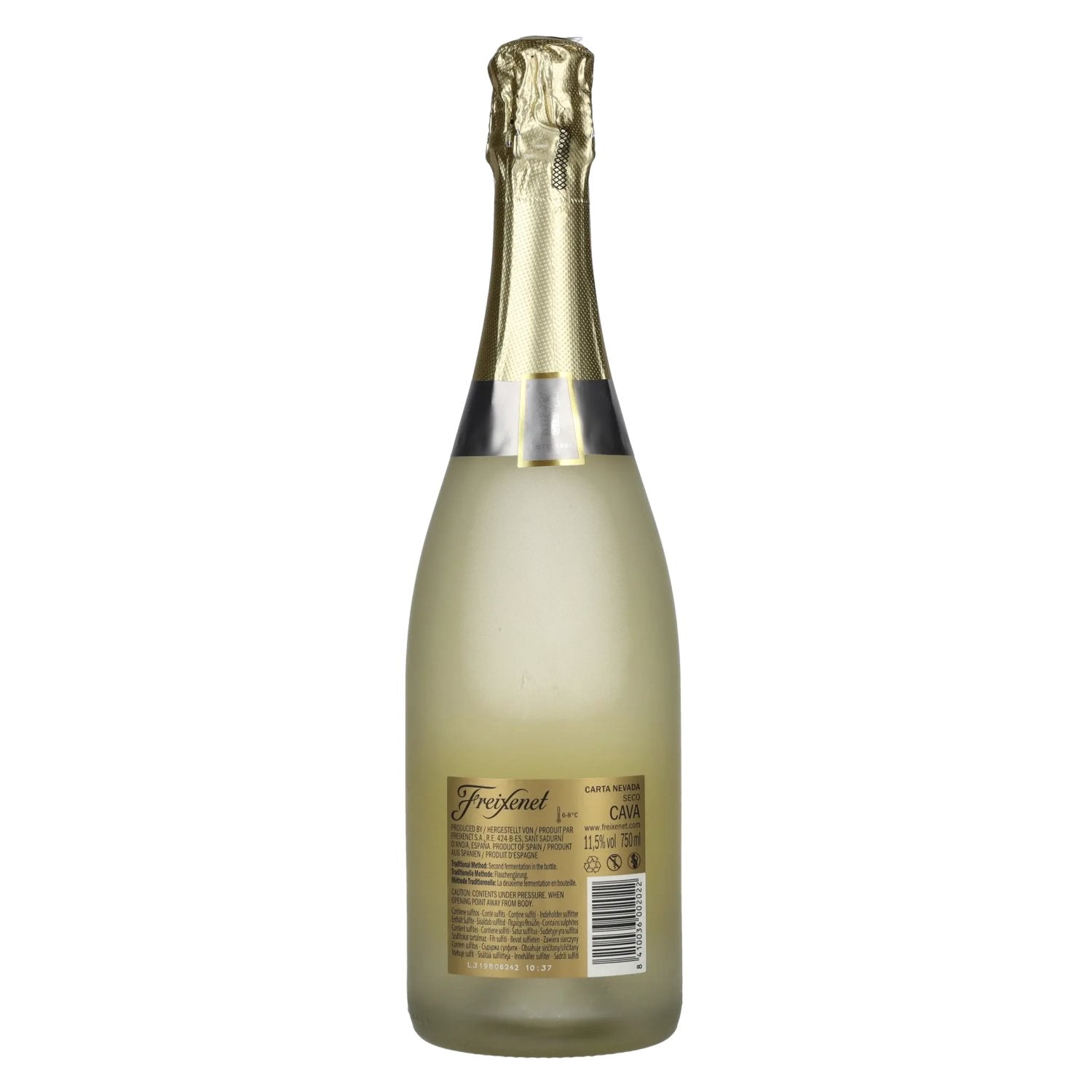 Freixenet CARTA NEVADA Premium-Cava Dry 11,5% Vol. 0,75l