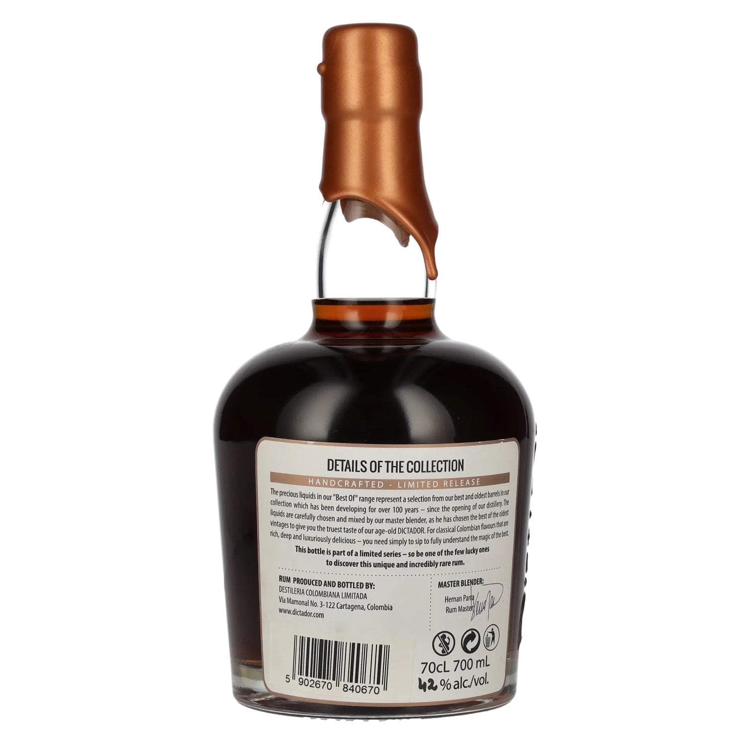 Dictador BEST OF 1977 EXTREMO Rum 42% Vol. 0.7l
