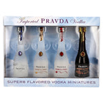 Pravda Vodka 38,1% Vol. 4x0,05l