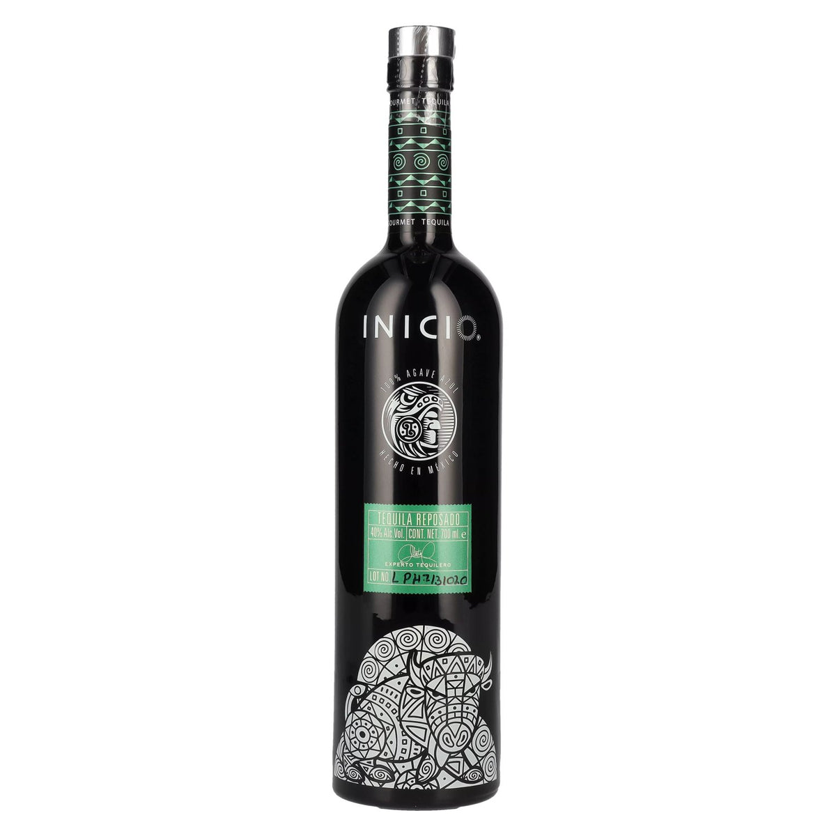 Inicio Tequila REPOSADO 100% Blue Agave - BISONTE 40% Vol. 0.7l