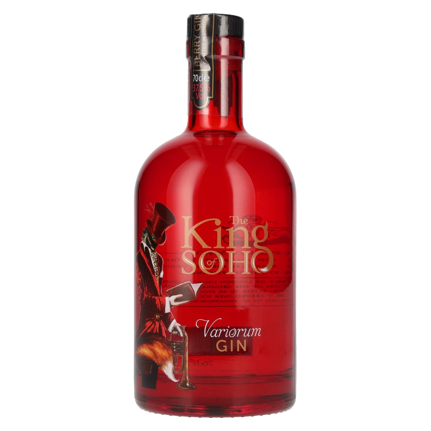 The King of Soho Variorum Gin Pink Strawberry Edition 37.5% Vol. 0.7l
