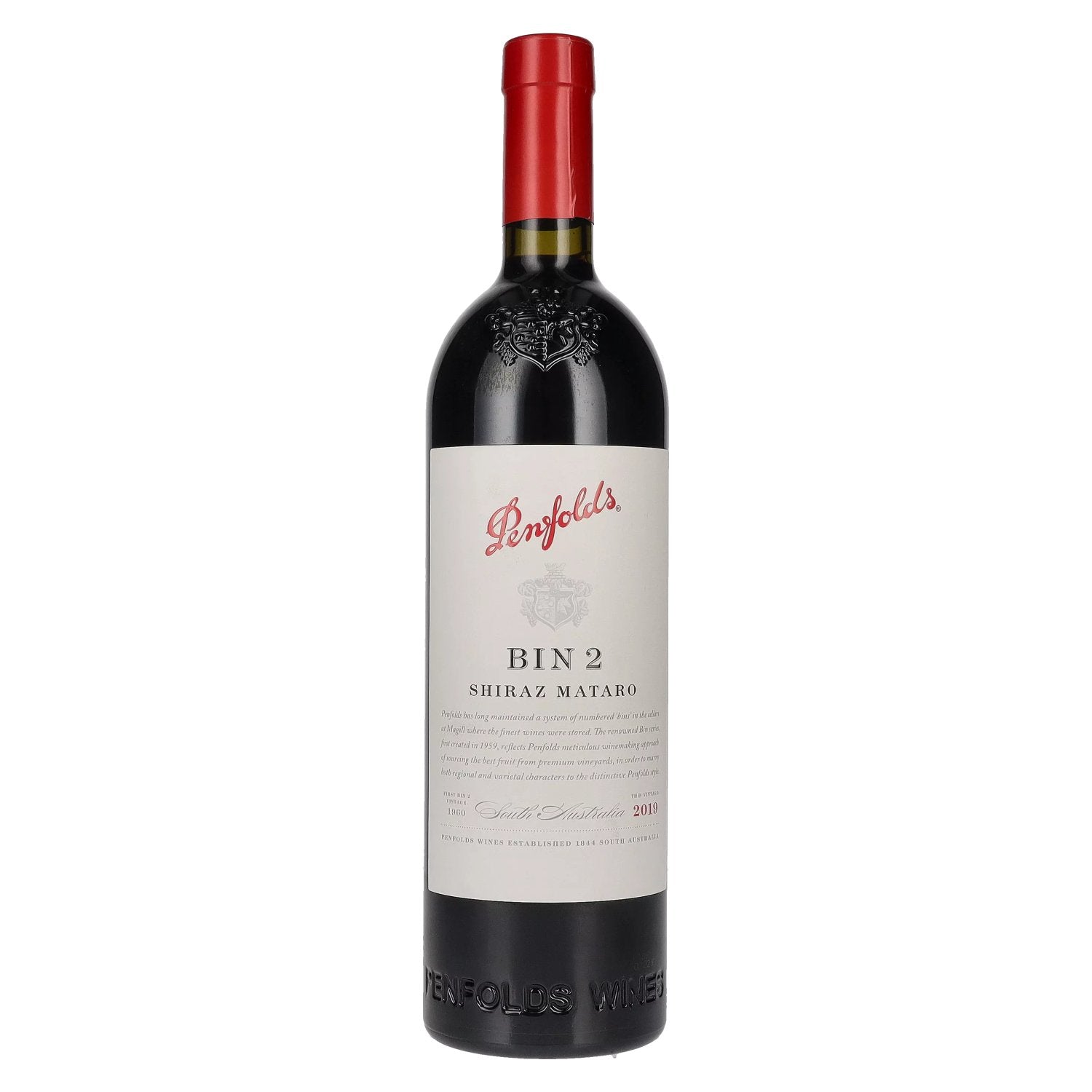 Penfolds BIN 2 Shiraz Mataro 2019 14.5% Vol. 0.75L