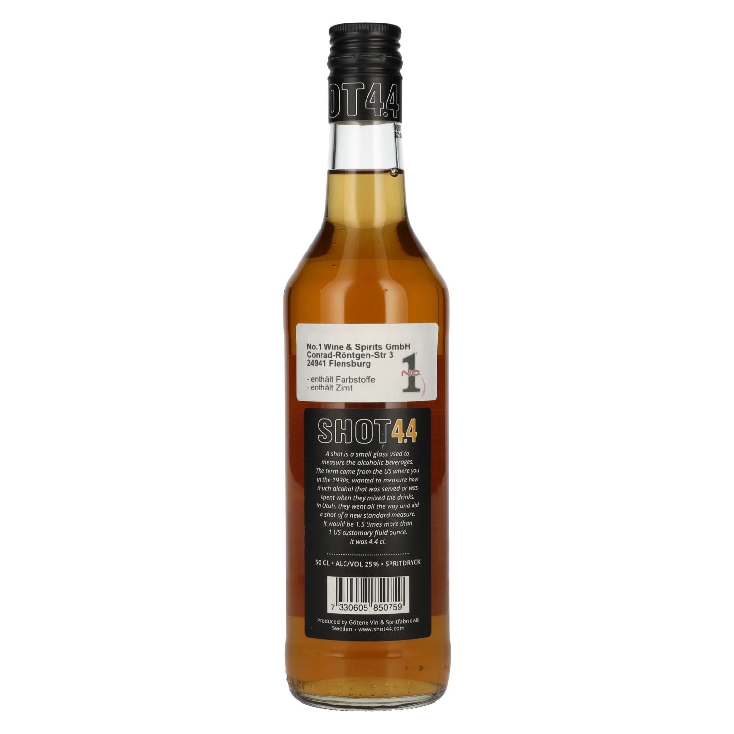 SHOT 4.4 Ginamon 25% Vol. 0,5l