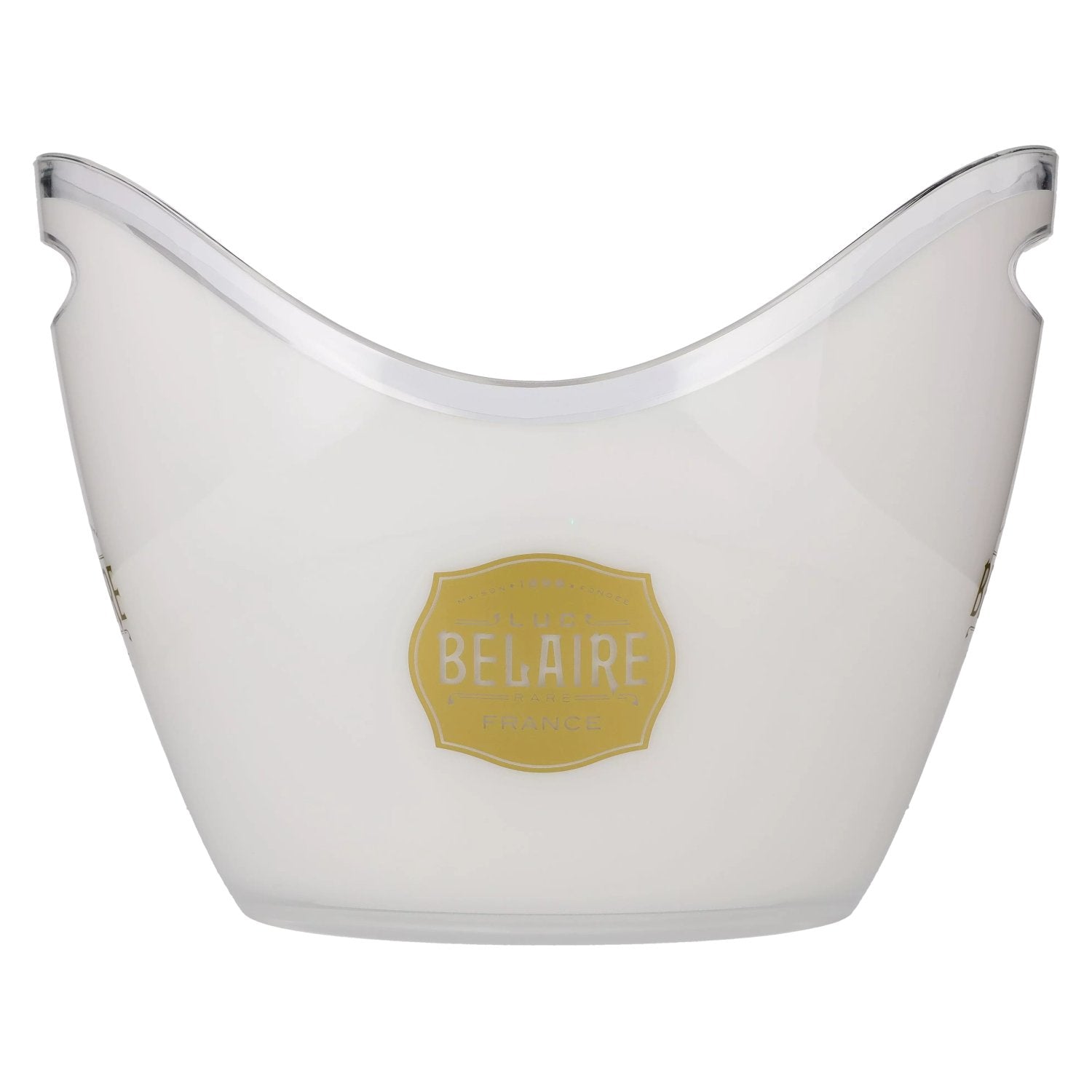 Luc Belaire Champagne Bucket White-Gold