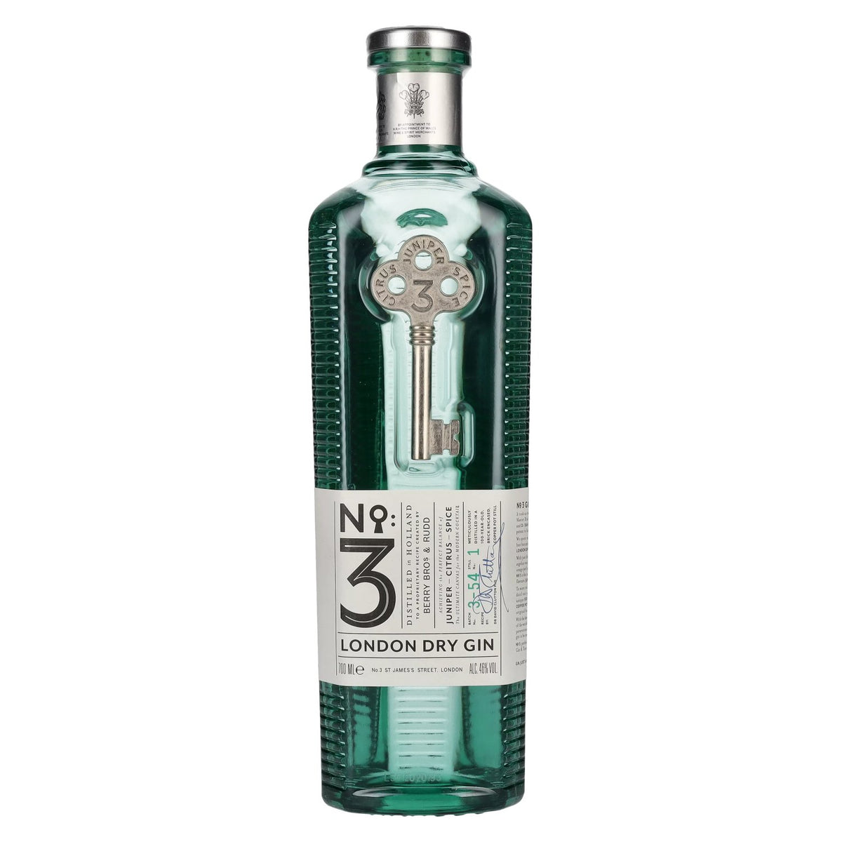 No. 3 London Dry Gin 46% Vol. 0,7l