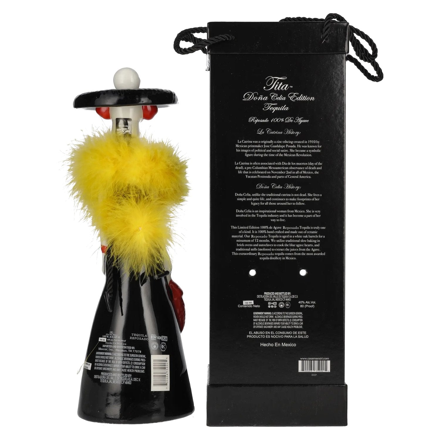 Dona Celia Tequila Reposado 100% de Agave 40% Vol. 0,7l in Geschenkbox