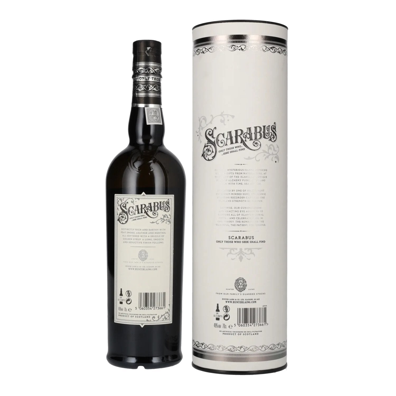 Hunter Laing SCARABUS 10 Years Old Islay Single Malt 46% Vol. 0,7l in Geschenkbox