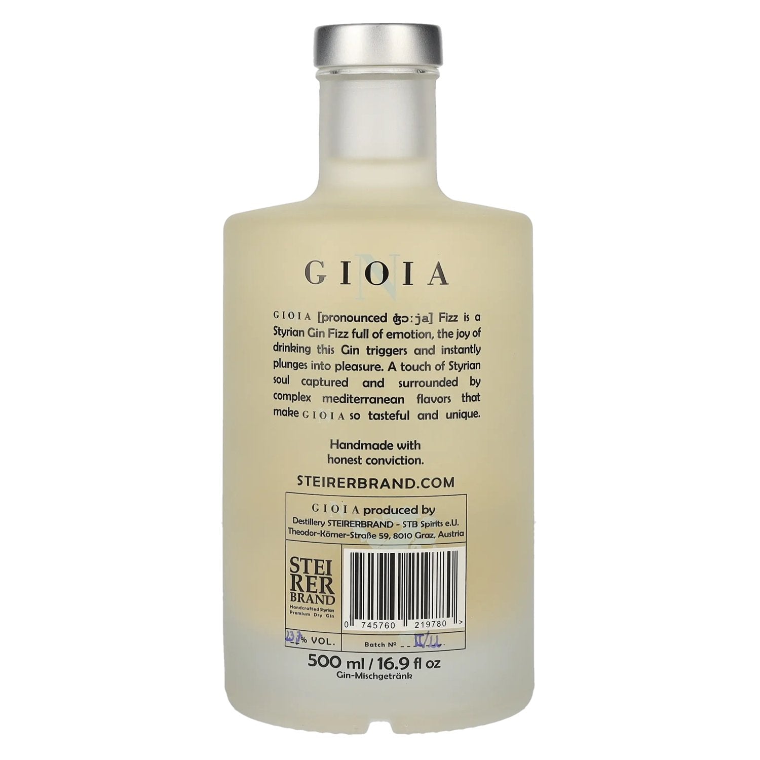 GIOIA Gin Fizz 23.7% Vol. 0.5l