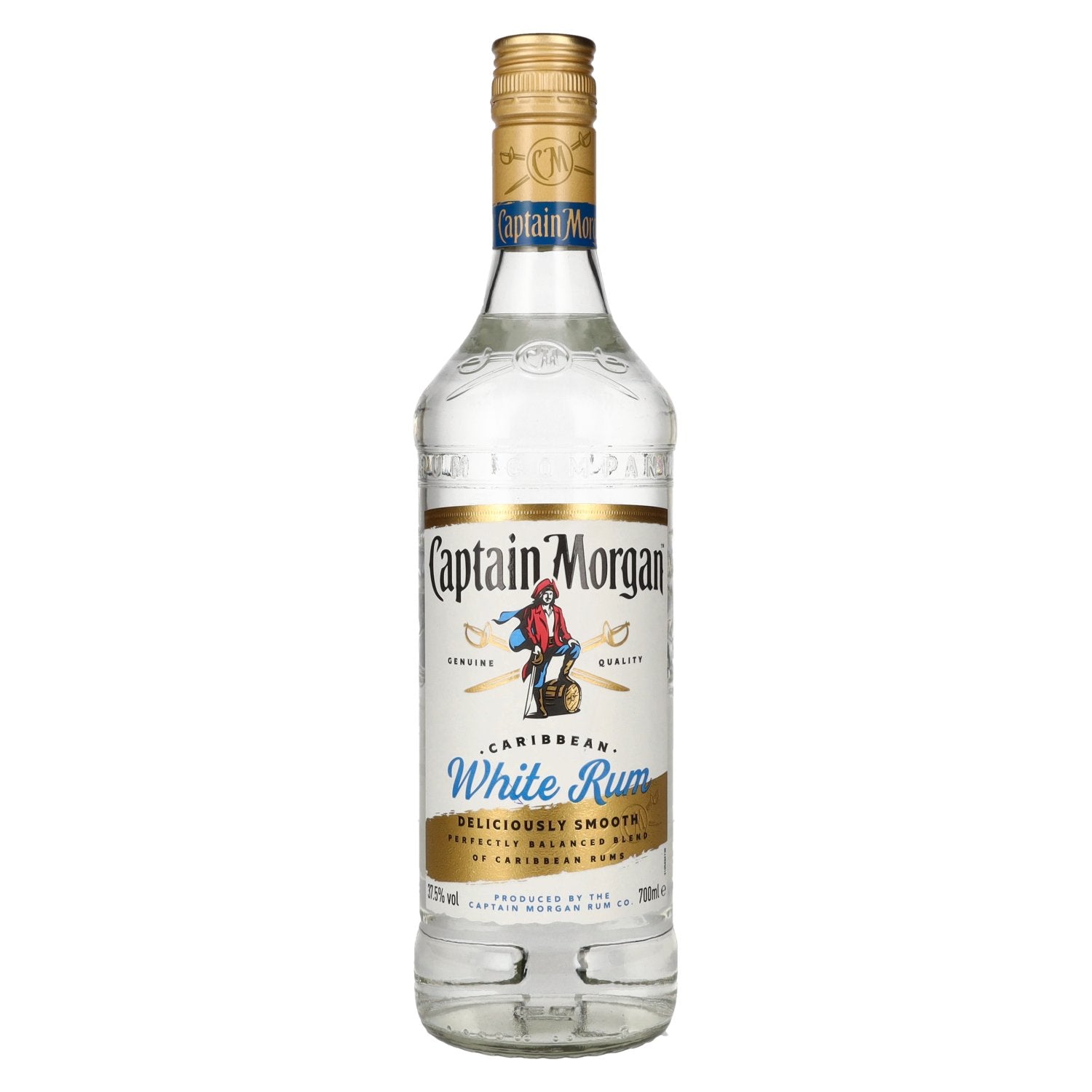 Captain Morgan Caribbean White Rum 37.5% Vol. 0.7l