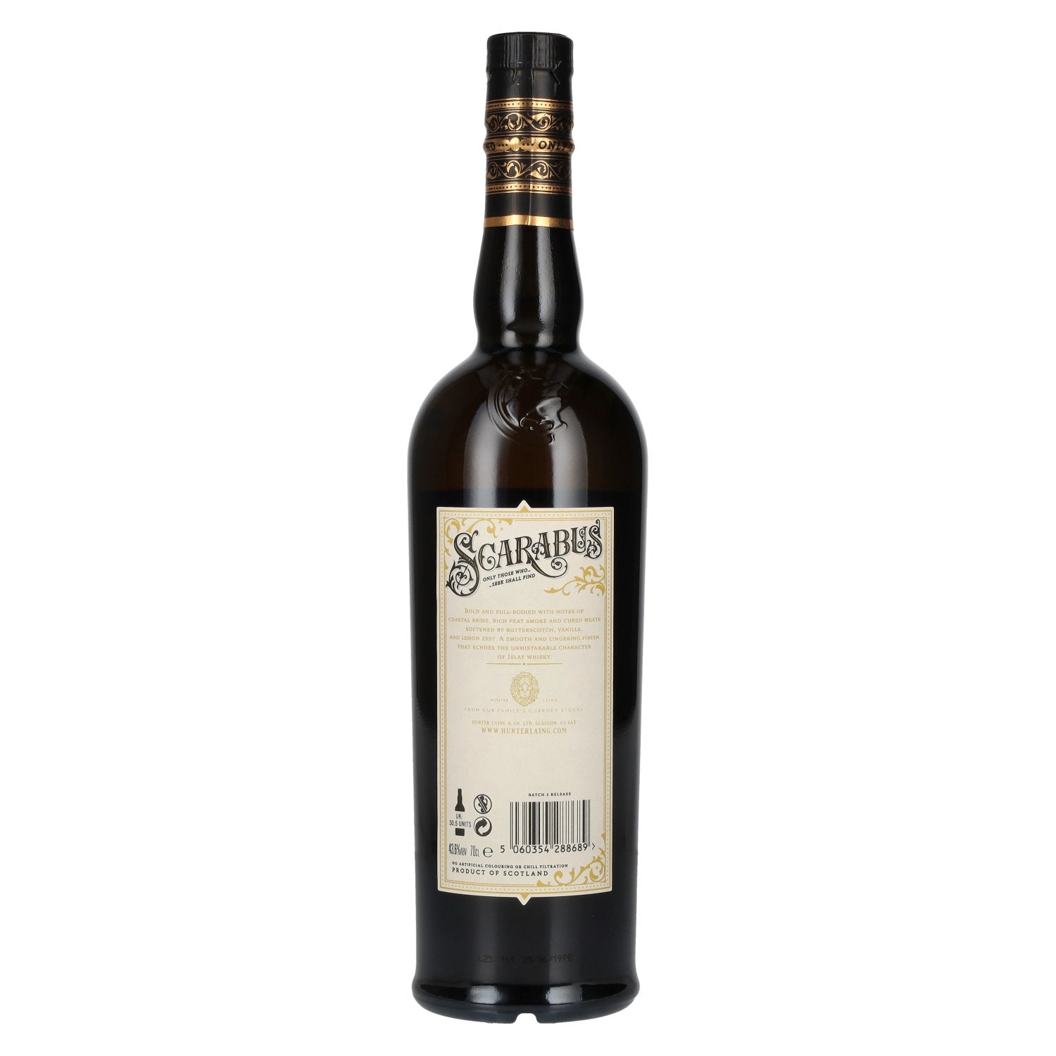 Hunter Laing SCARABUS 30 Years Old Islay Single Malt 43.6% Vol. 0.7l