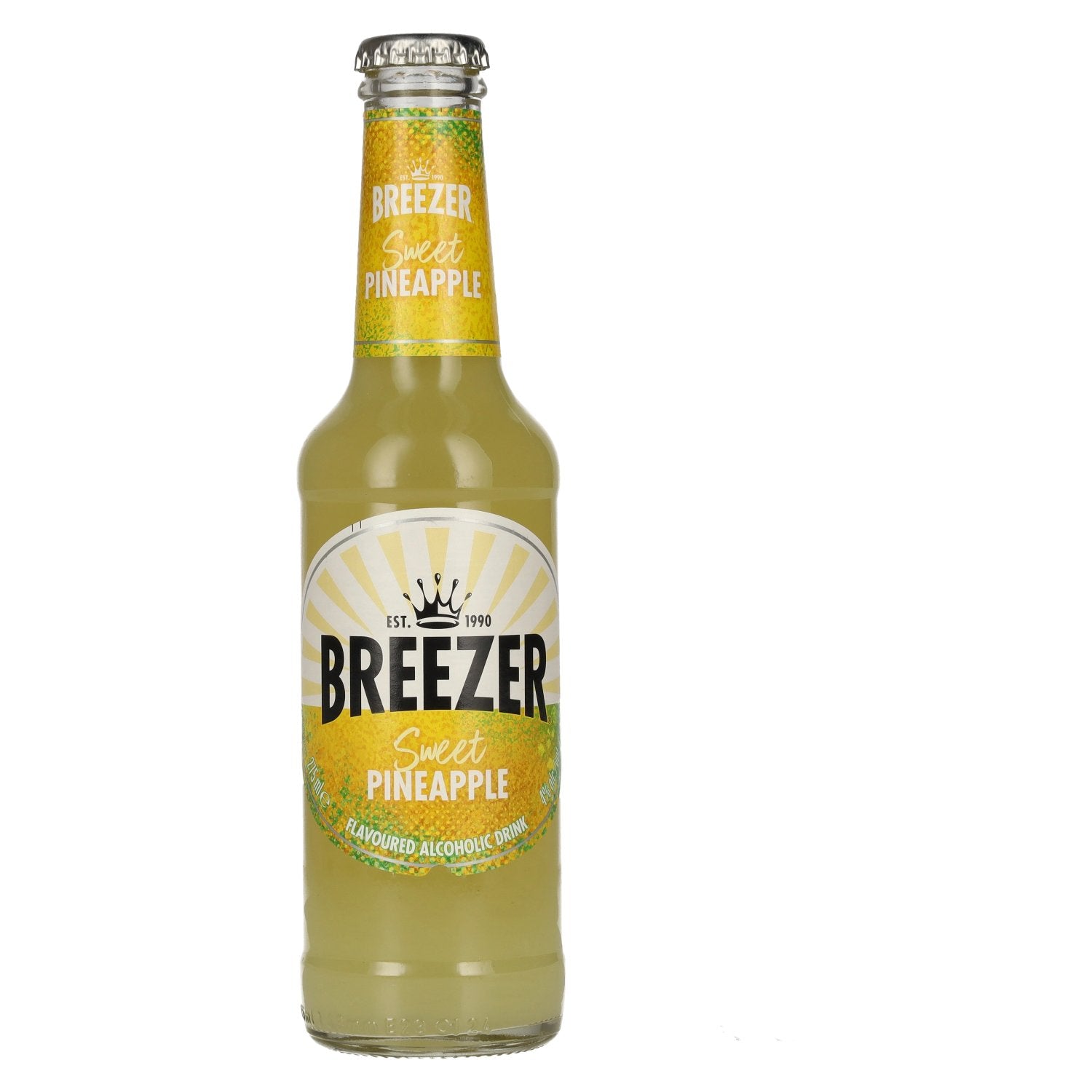 Bacardi Breezer Sweet Pineapple 4% ABV 12 x 0.275 l
