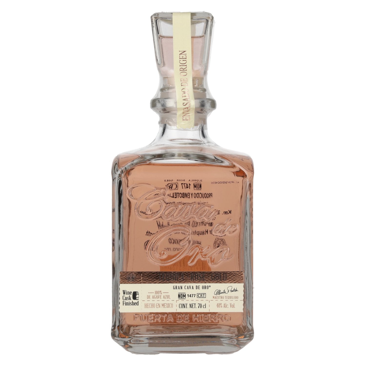 Gran Cava de Oro Tequila ROSA 100% Blue Agave 40% Vol. 0.7l