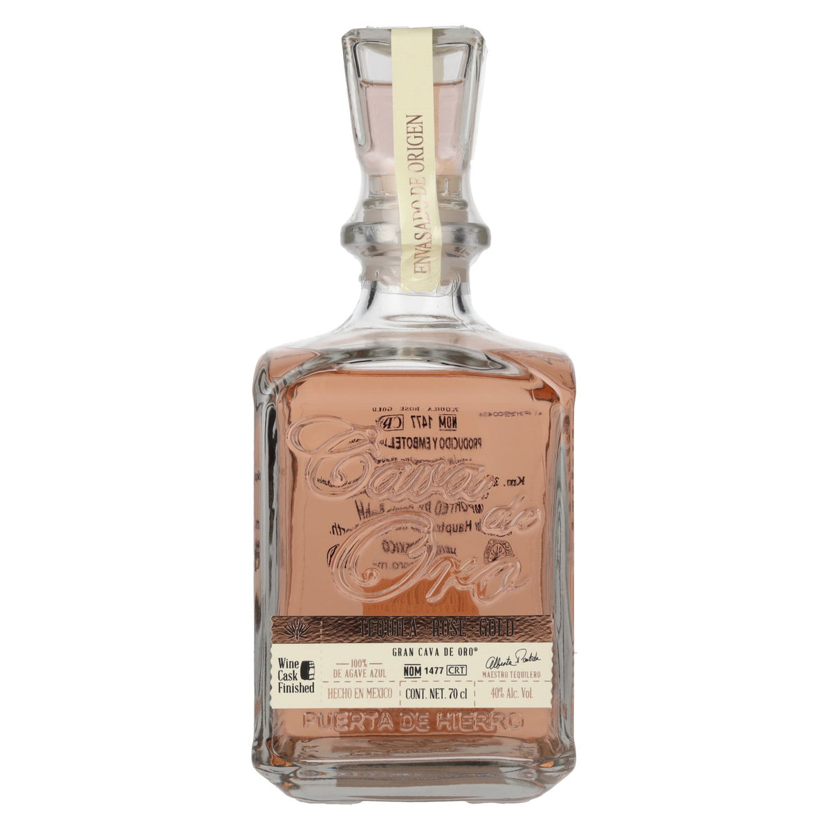 Gran Cava de Oro Tequila ROSA 100% Blue Agave 40% Vol. 0.7l