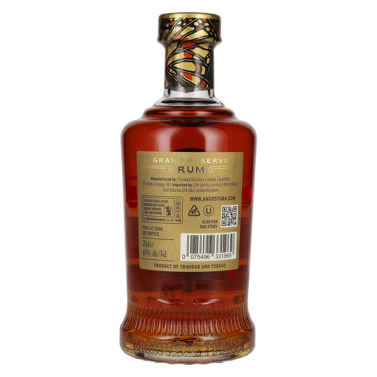 Angostura 1919 Premium Gold Rum Deluxe Aged Blend 40% vol. 0.7 l