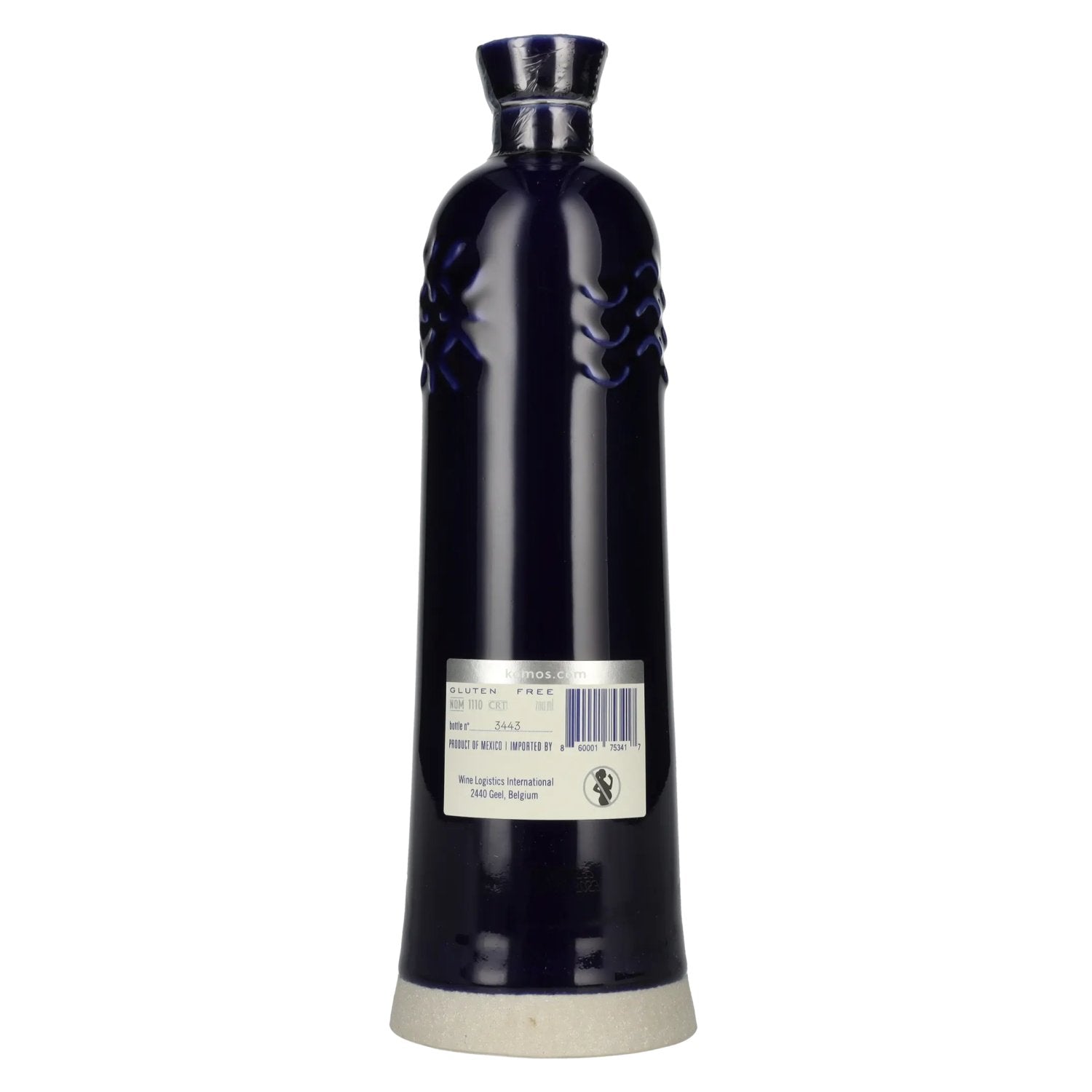 KOMOS Tequila Añejo Cristalino 100% de Agave Azul 40% Vol. 0,7l