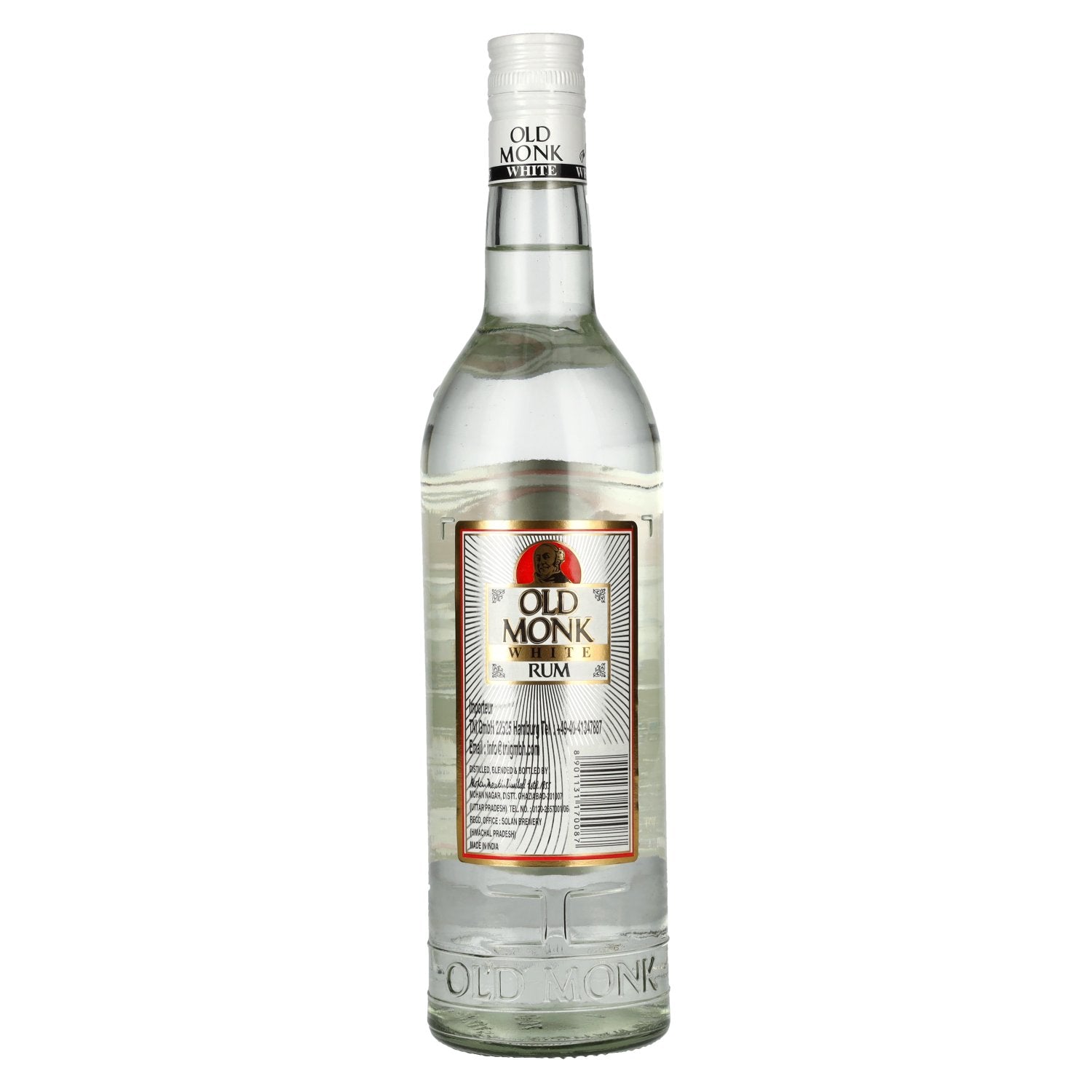 Old Monk WHITE Rum 37.5% Vol. 0.7L