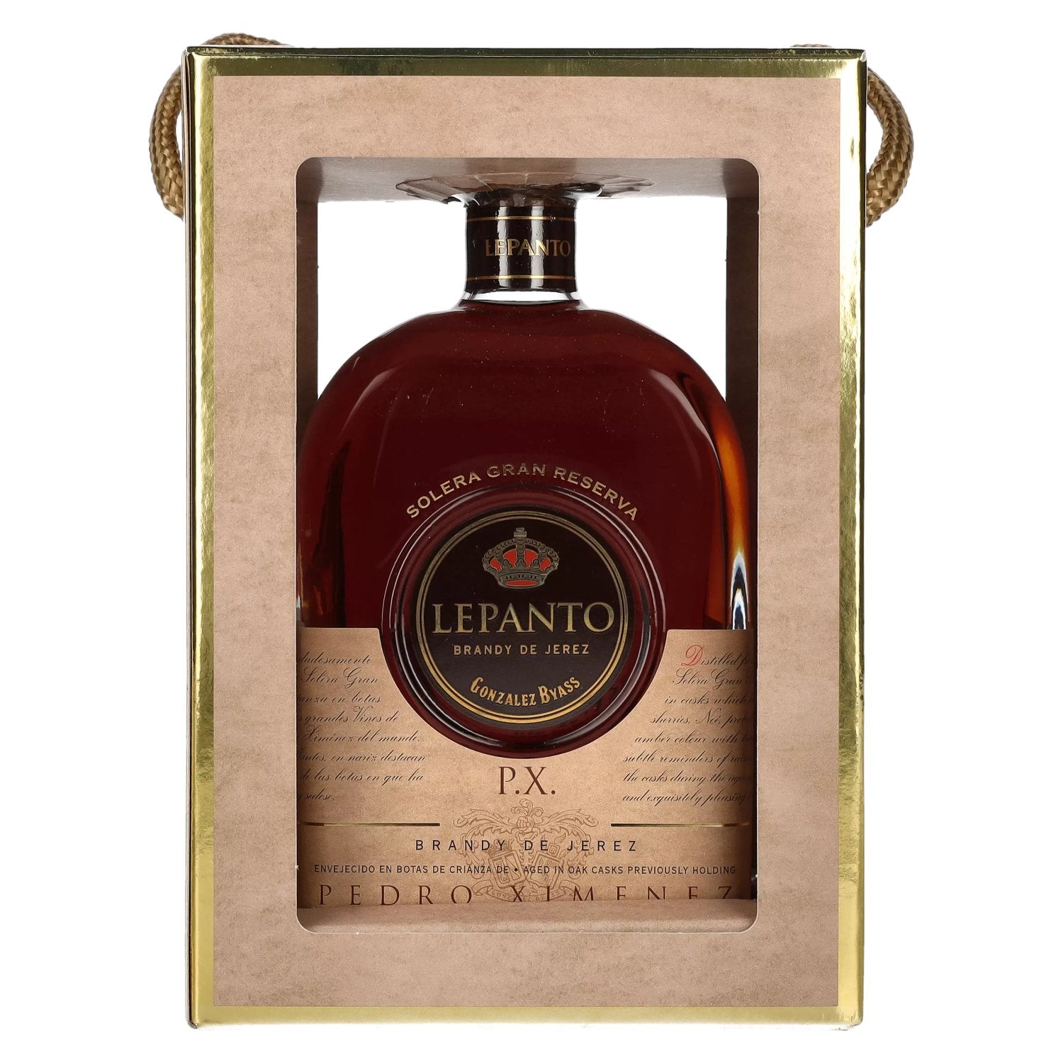 Lepanto P.X. Solera Gran Reserva Brandy de Jerez 36% Vol. 0,7l in Geschenkbox