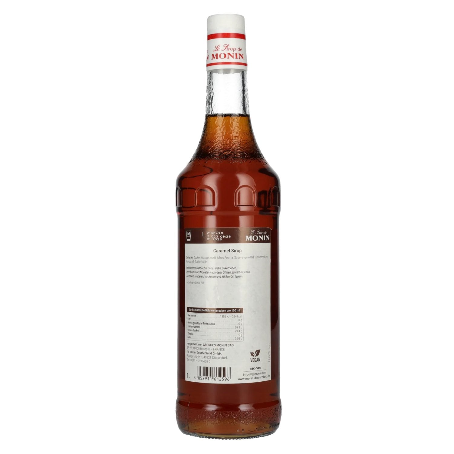 Monin Caramel Syrup 1l