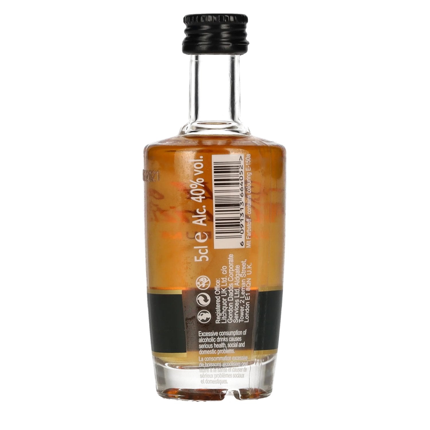 Gold of Mauritius 5 Solera Dark Rum 40% Vol. 0.05l