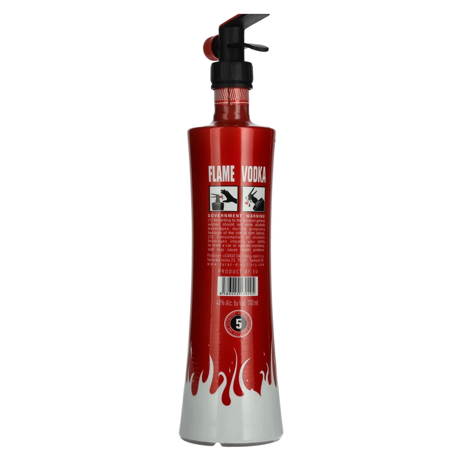 THE FLAME Vodka 40% Vol. 0.7l