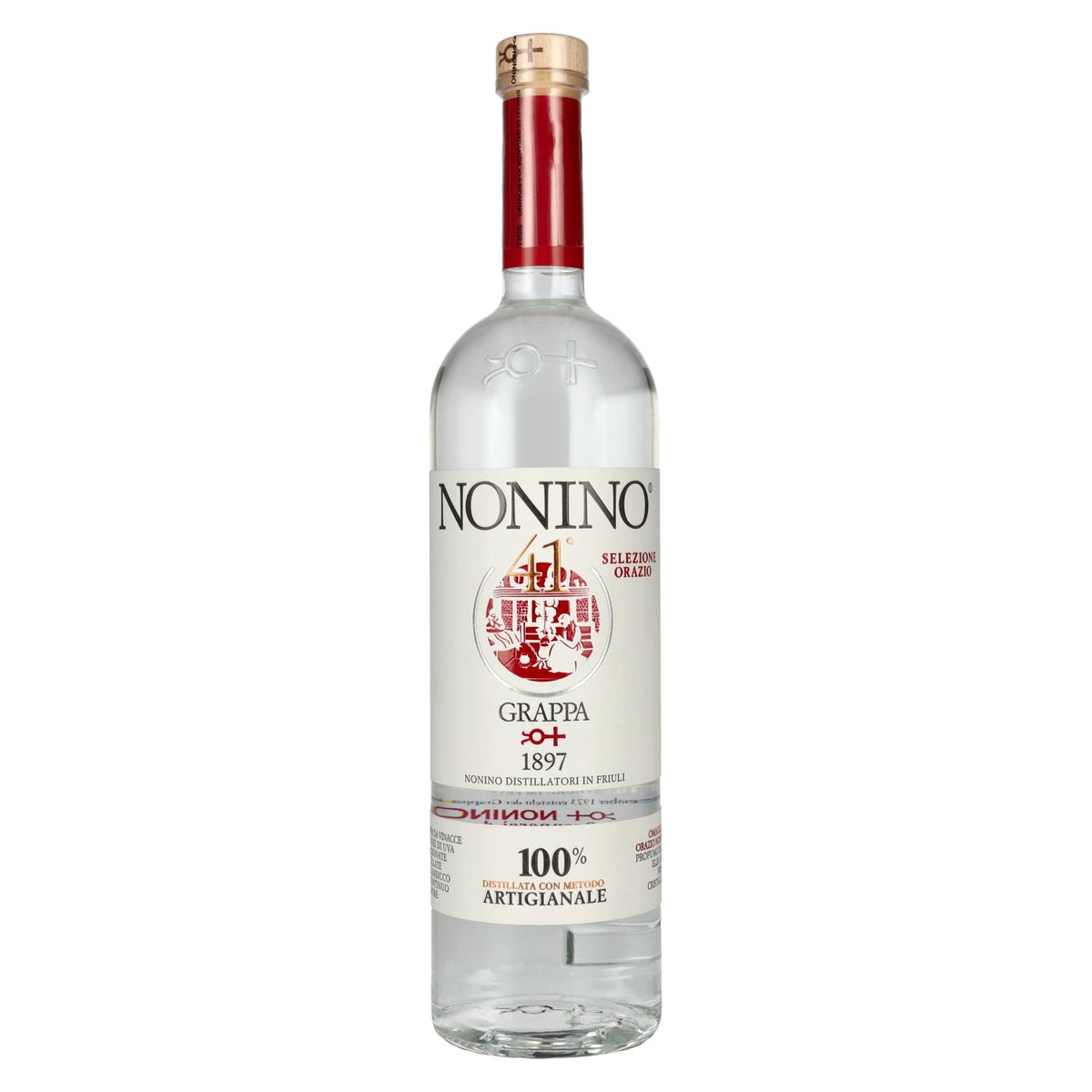 Nonino Grappa Tradizione Selezione Orazio 41% Vol. 1l