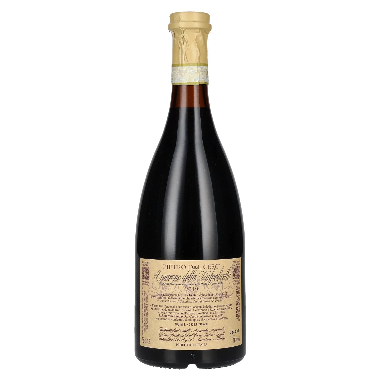 Cà dei Frati Pietro Dal Cero Amarone Della Valpolicella DOC 2019 16% Vol. 0.75l