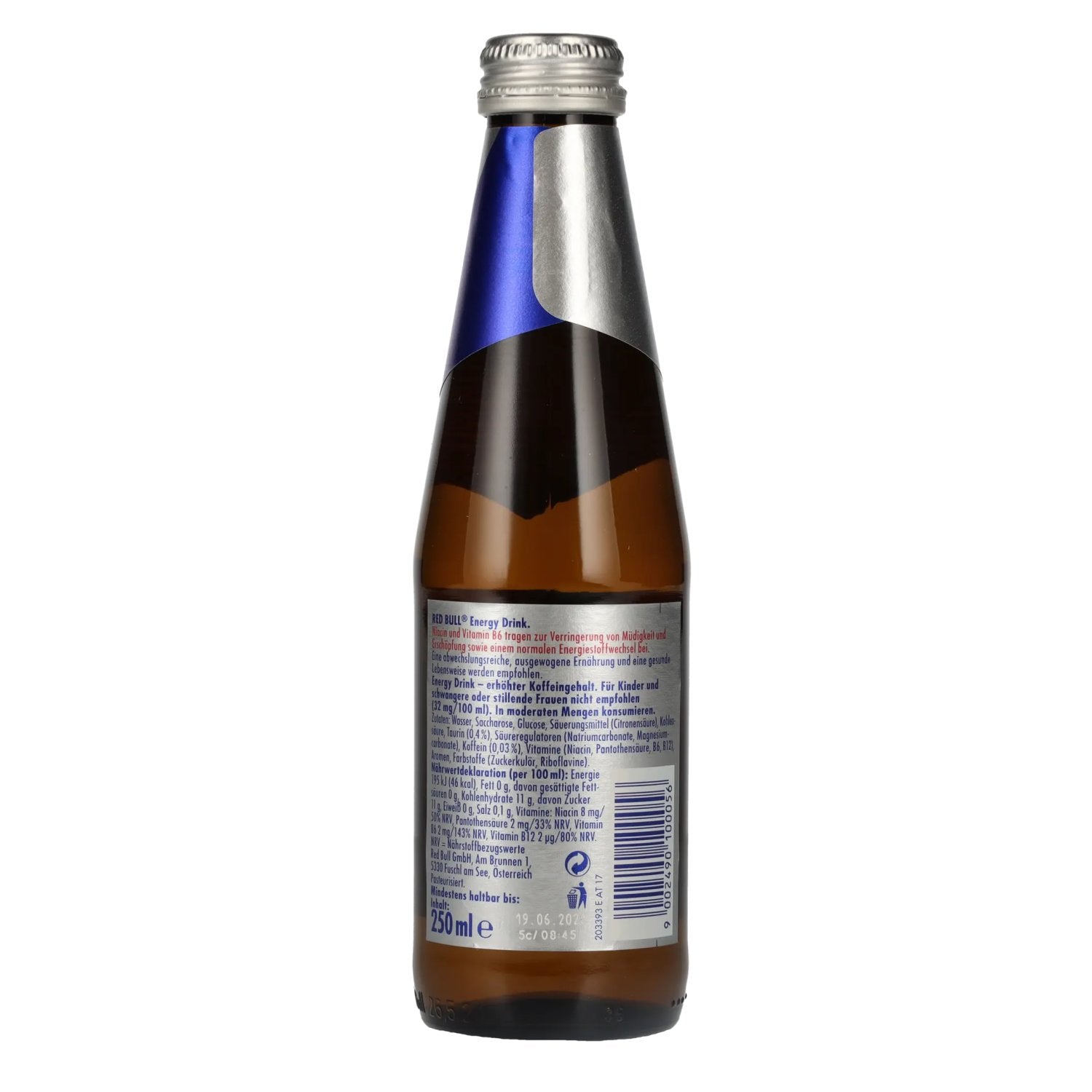 Red Bull Energy Drink Gastroflasche 0,25l
