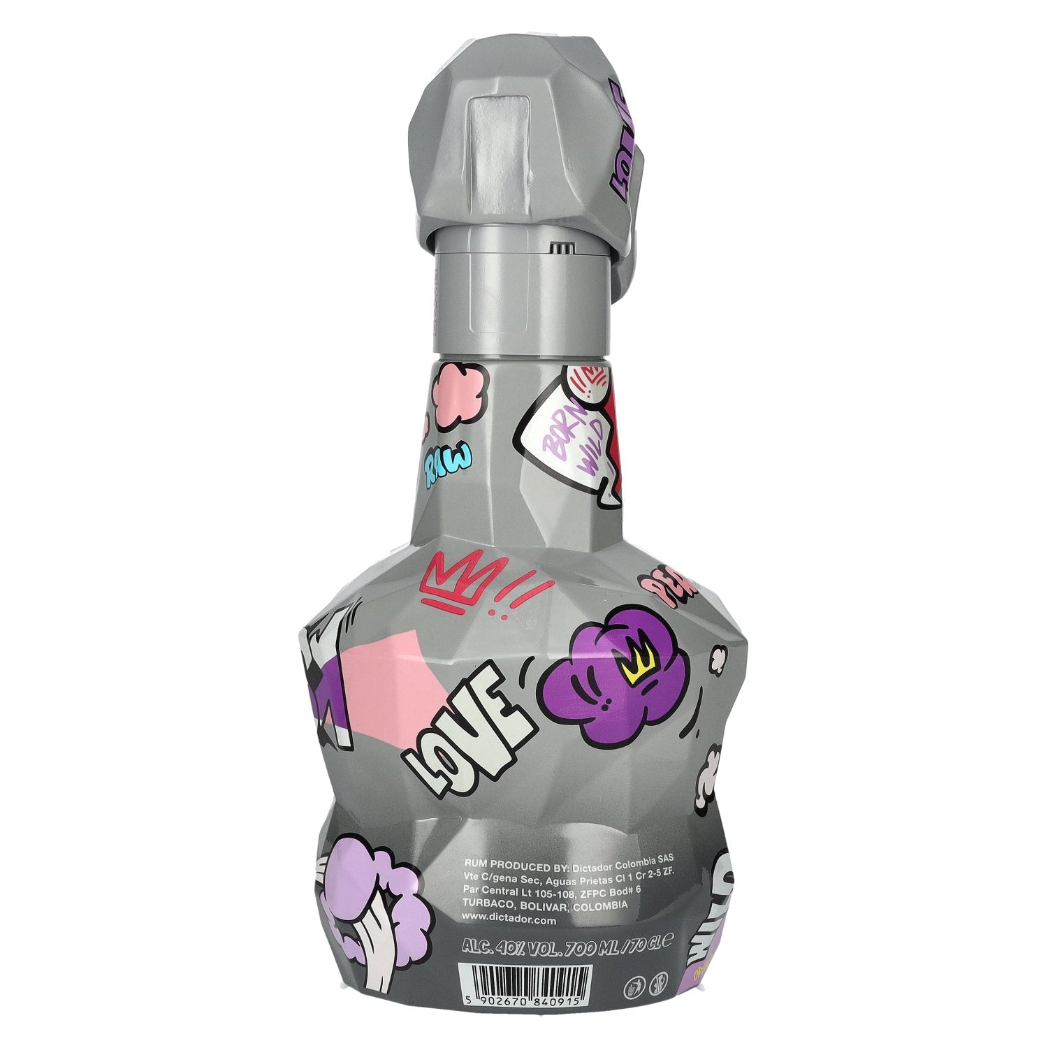 Dictador GAME CHANGER GREY & PINK Colombian Rum 40% Vol. 0,7l