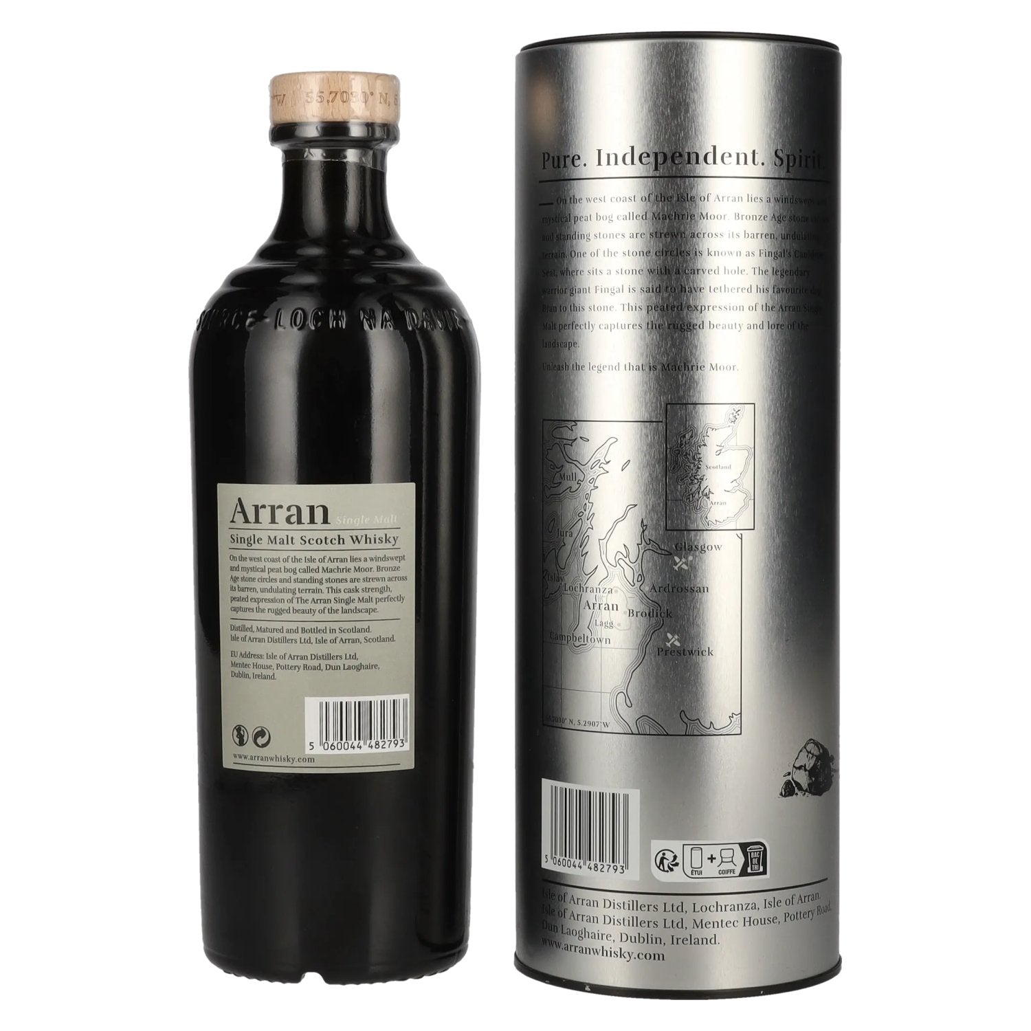 Arran MACHRIE MOOR The Peated Lochranza Malt CASK STRENGTH 56,2% Vol. 0,7l in Tinbox