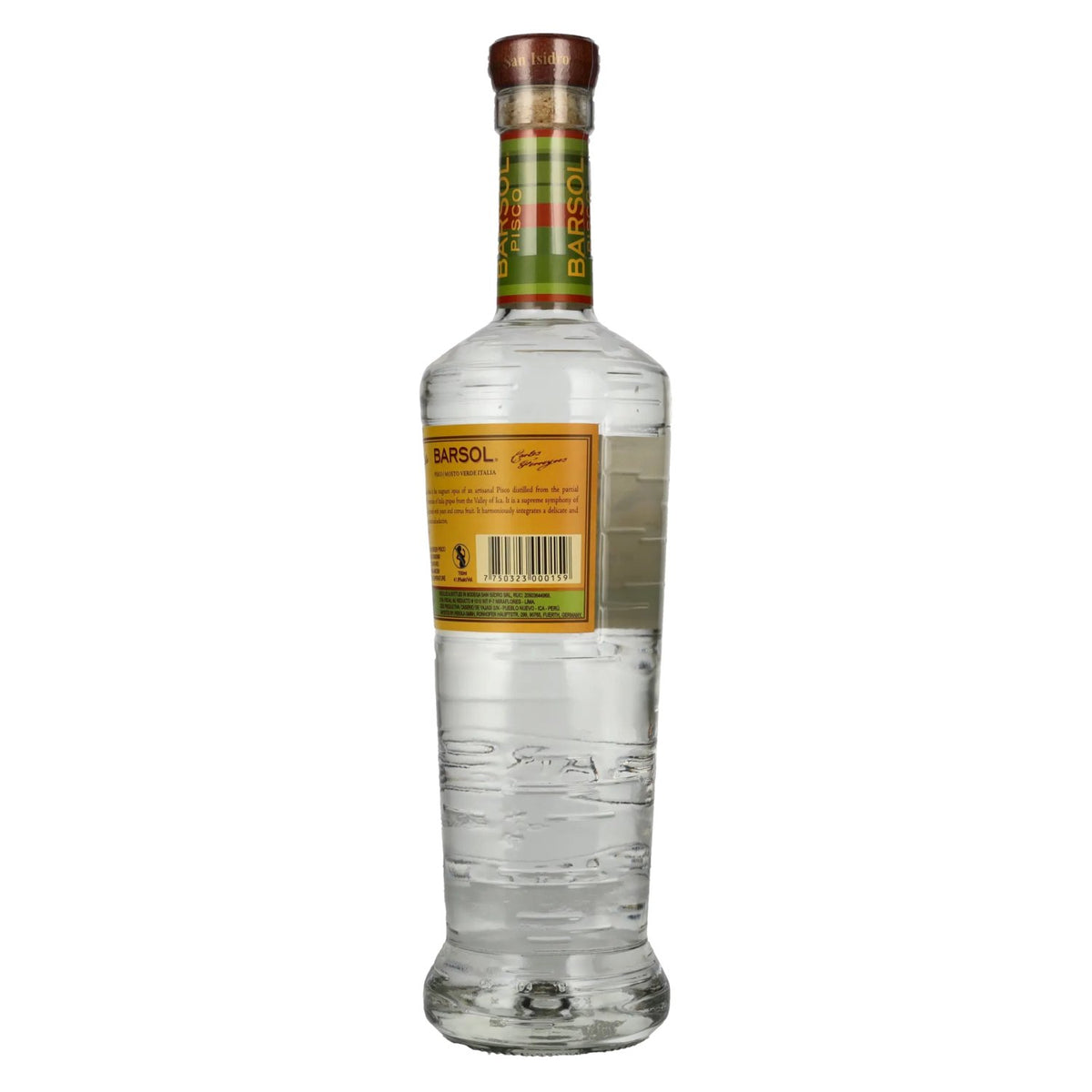 Barsol Pisco MOSTO VERDE ITALIA 41.8% vol. 0.7l