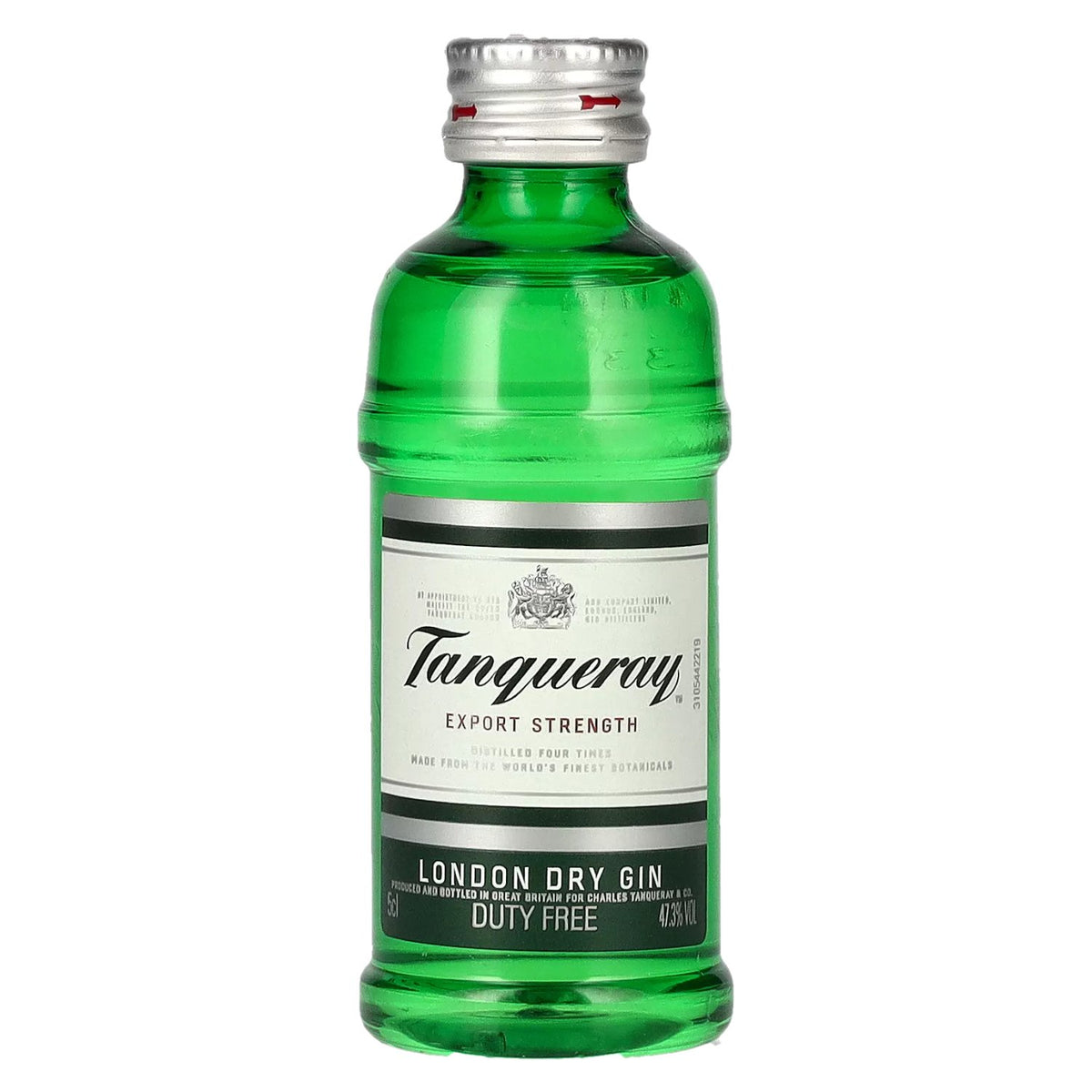 Tanqueray LONDON DRY GIN Imported 47.3% Vol. 0.05l PET